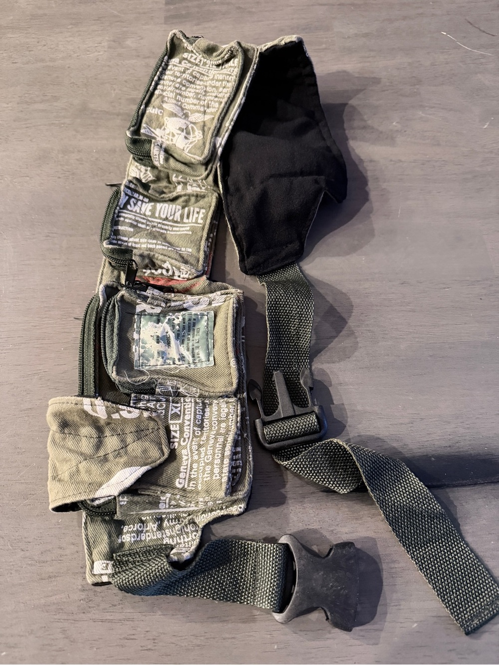 Tactical Utility Waist Bag - Olive Green
